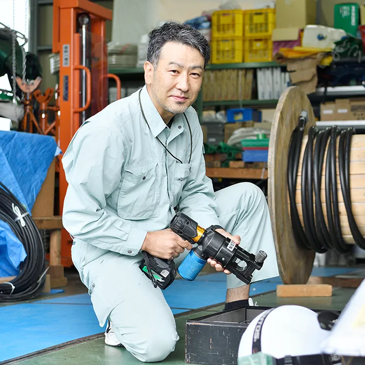 現場作業員 T.Yさん 写真2