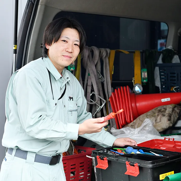 現場作業員 K.Kさん 写真2