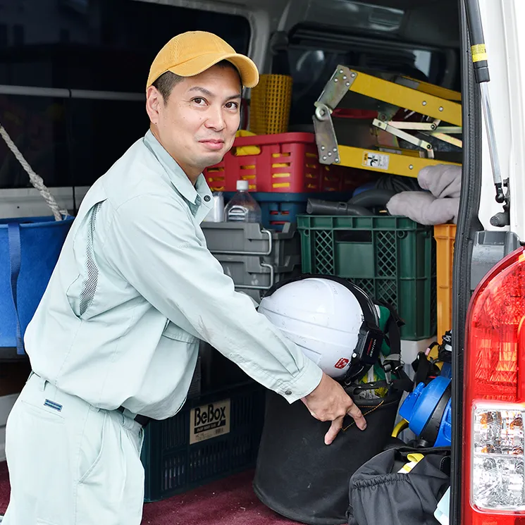 現場作業員 R.Hさん 写真2