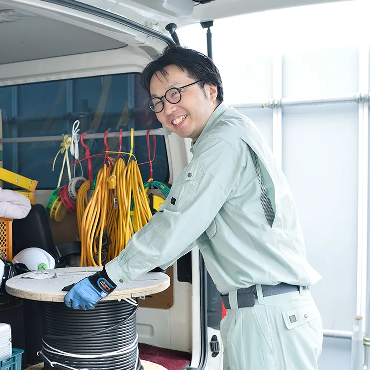 現場作業員 H.Yさん 写真2